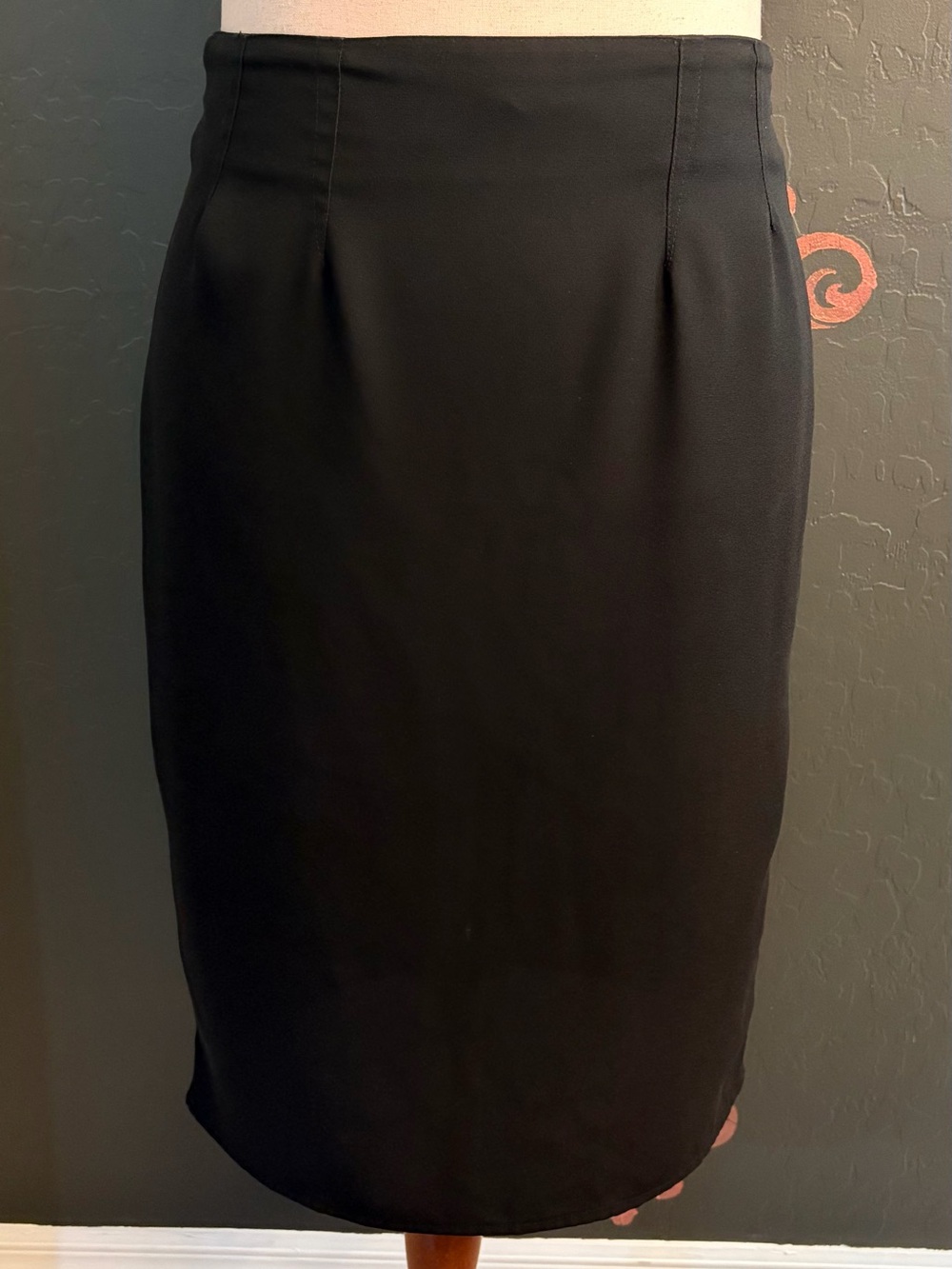 Toto - Women's Classic Black Pencil Skirt - Versatile Office Staple